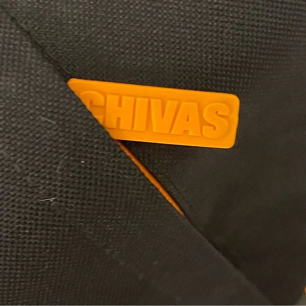 Chivas Regal Messenger Bag Black Orange Shoulder Laptop Logo Lined‎ Promo